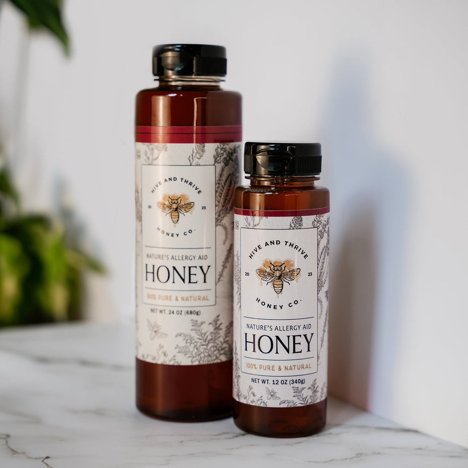 Nature's Allergy Aid Honey - Hive & Thrive Honey Co.